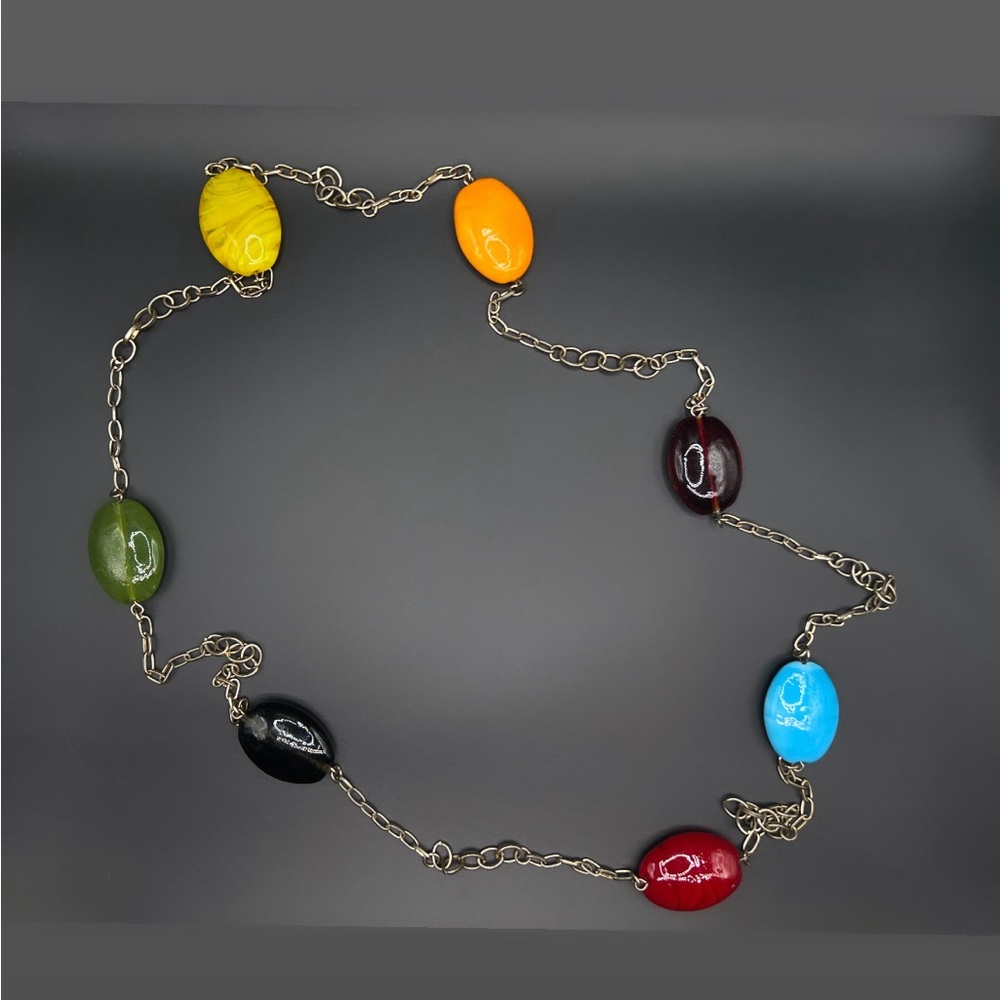 Vintage early 2000’s long necklace (personal collection)